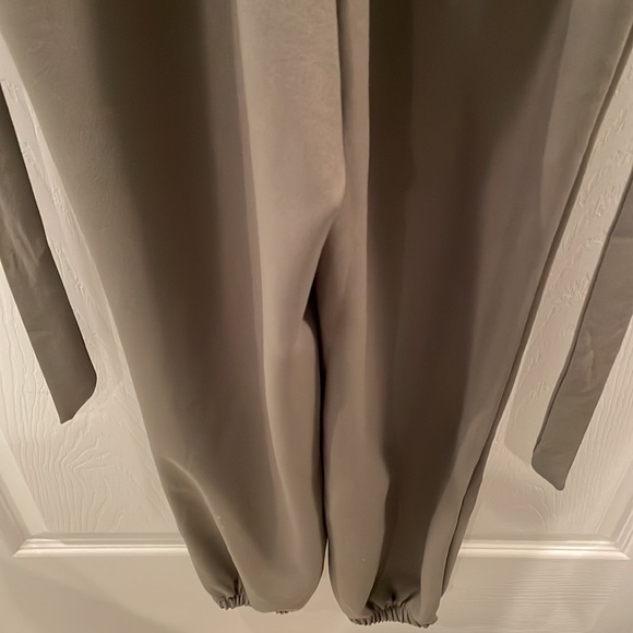 Max & Ash Washed Surplice Jumpsuit - Picture 5 of 6